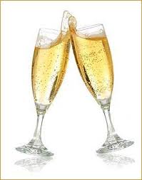 Ano Novo brinde